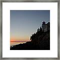 Bass Harbor Lighthouse Framed Print