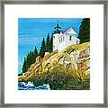 Bass Harbor Lighthouse Framed Print