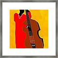 Bass Player Framed Print