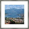Bay Of Kotor - Montenegro Framed Print