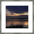 Bay Reflections Framed Print