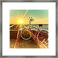 Bayside Sunset Framed Print