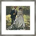 Bazille And Camille Framed Print
