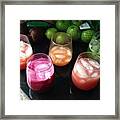 Be Good To Yourself. Drink Juice Framed Print