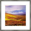 Be There The Light. Wicklow Hills Framed Print