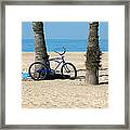 Beach Day Framed Print