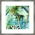 Beach Cottage Framed Print