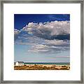 Beach Hut Framed Print