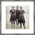 Beach Wear Fashion 1910 Framed Print