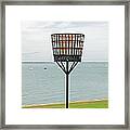 Beacon On Yarmouth Common Framed Print