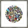 Beads And Charms Framed Print