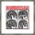 Beatles Hard Day's Night Framed Print