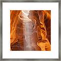 Beautiful Antelope Canyon Framed Print