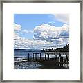 Beautiful Day On Puget Sound Framed Print
