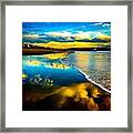 Beautiful Manhattan Beach! #love Framed Print