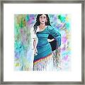 Beautiful Zoli Framed Print