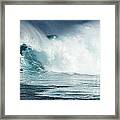 Beauty Of Surfing Jaws Maui 5 Framed Print