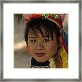 Beauty Of Thailand Long Necked Women 6 Framed Print