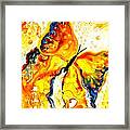 Becoming Butterfly Framed Print