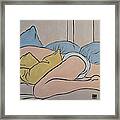 Bedscape One Forty-five Am Framed Print