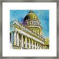 Beehive State Dome Framed Print