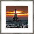 Before The Blizzard Framed Print