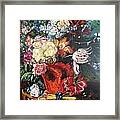 Life Is A Bouquet Of Flowers Framed Print