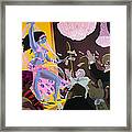 Belly Dancer Framed Print