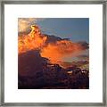 Bermuda Clouds Framed Print