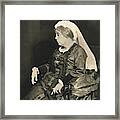 Beryl Mercer As Queen Victoria Framed Print