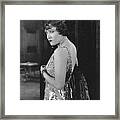 Beyond The Rocks, Gloria Swanson, 1922 Framed Print