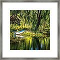 Beyond The Willow Framed Print