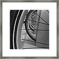 Bicycle Tires..... Framed Print