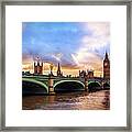 Big Ben And Westminster Framed Print