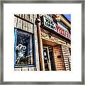 Big Louie's Framed Print