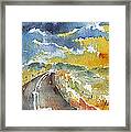 Big Sky - Open Road Framed Print