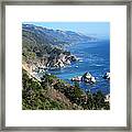 Big Sur Coast Ca Framed Print