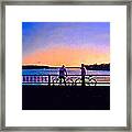 Bike Break Framed Print