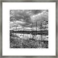 Bike Trail Off-season Framed Print