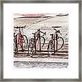 Bikes Framed Print