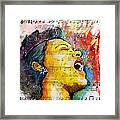 Billie's Blues Framed Print