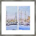Birgu-senglea Waterfront Malta Framed Print
