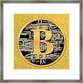 Bitcoin Logo Framed Print
