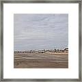 Blackpool Tower At Low Tide Framed Print