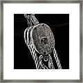 Block And Tackle Framed Print