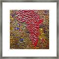 Blood Africa Framed Print