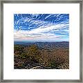 Blood  Mountain Georgia Framed Print