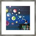 Blowing Bubbles Framed Print