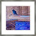 Blue Bird Group Framed Print