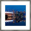 Blue Hour Creek Framed Print